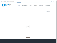 Tablet Screenshot of gosir.dopiewo.pl